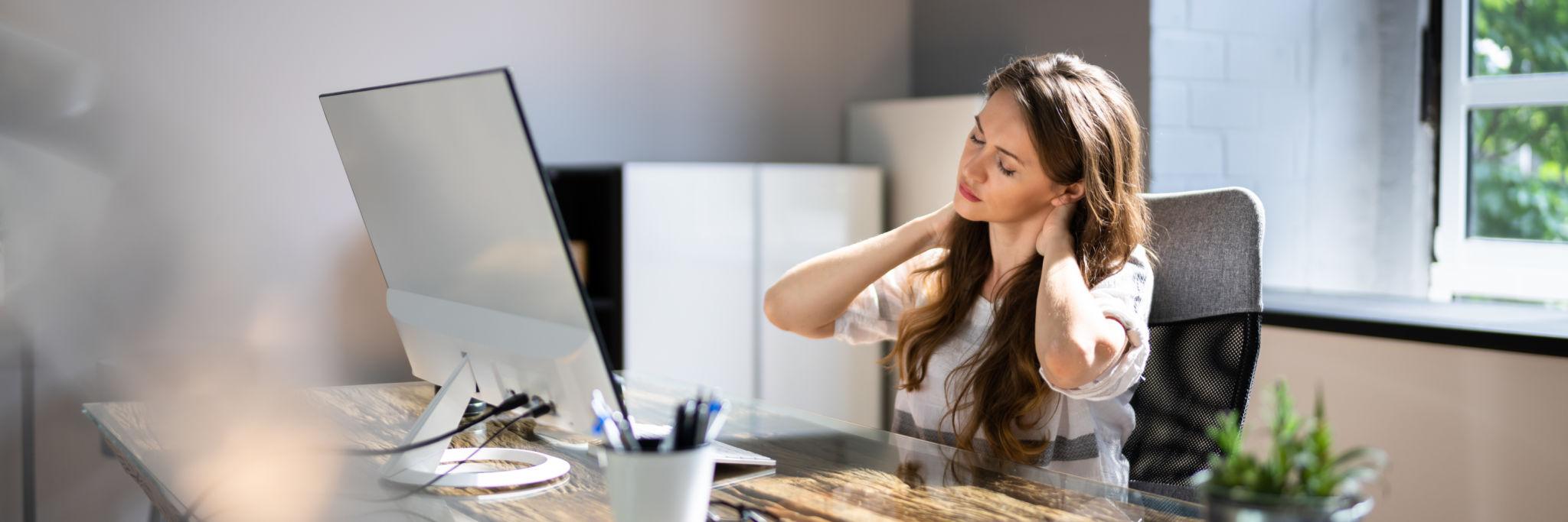 Patient with posture-related dysfunction